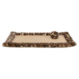 Trixie kradsemåtte leo leopardprint brun