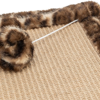 Trixie kradsemåtte leo leopardprint brun