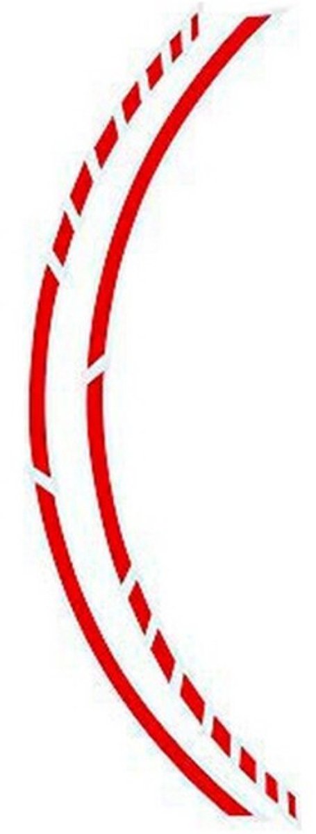 Foliatec pin striping racing rød