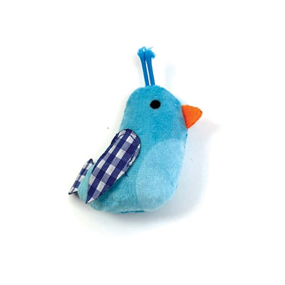 Happy pet tabby patch bird multipack blå