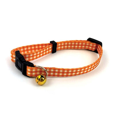 Glat kæledyr tabby patch krave kat diamant orange