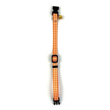 Glat kæledyr tabby patch krave kat diamant orange