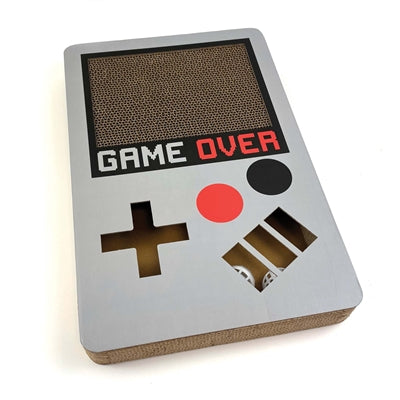 Glat kæledyr tabby patch skrabemåtte gameboy pap