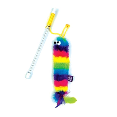 Happy pet tabby patch kattestang regnbue assorteret