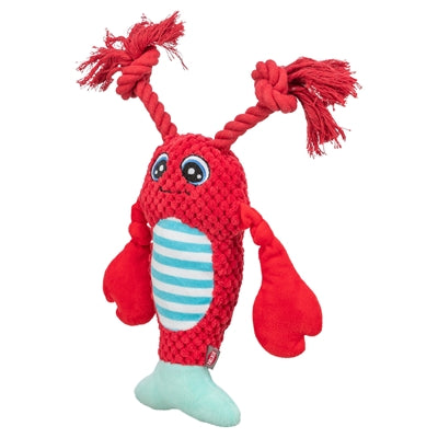 Trixie hummer med flossreb rød