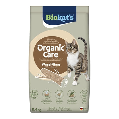 Biokats økologiske plejetræfibre