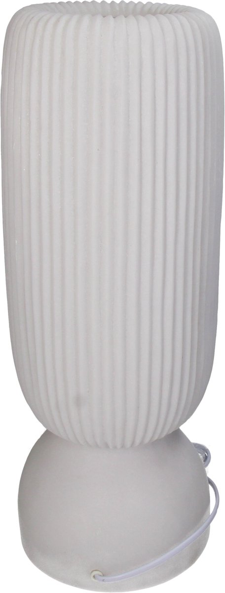 Hd collection tafellamp zandsteen ivoor 16,5x16,5x44,6cm