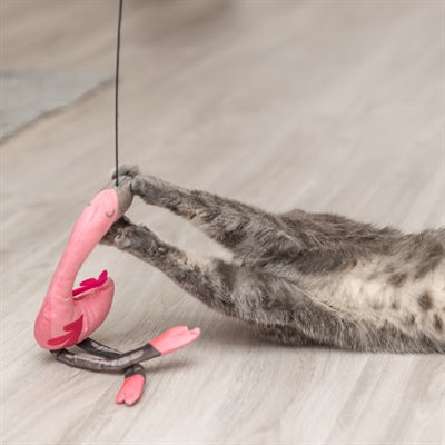 Trixie kattestang teleskopiske store katte med flamingo pink