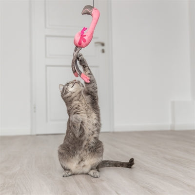 Trixie kattestang teleskopiske store katte med flamingo pink