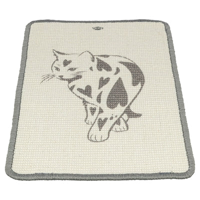 Trixie kradsemåtte med taupe print