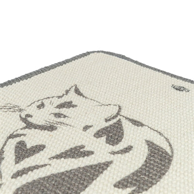 Trixie kradsemåtte med taupe print