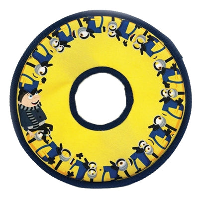 Minion s canvas frisbee geel