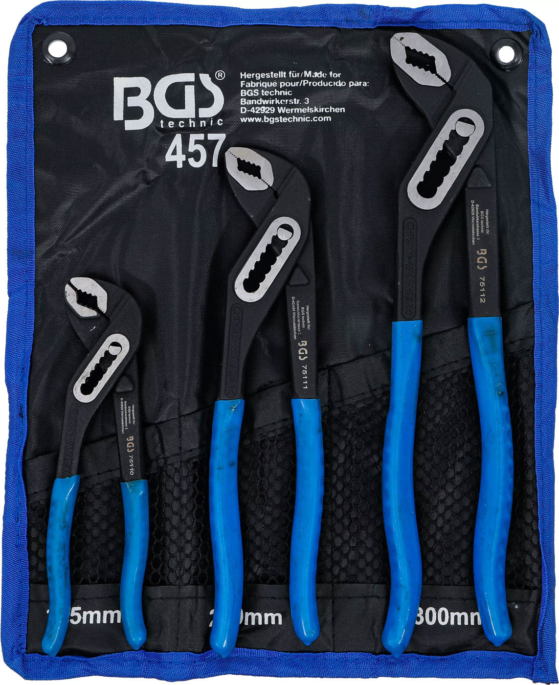 Bgs technic vandpumpetangsæt 3 stk.