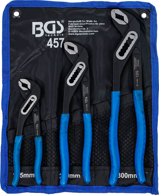Bgs technic vandpumpetangsæt 3 stk.