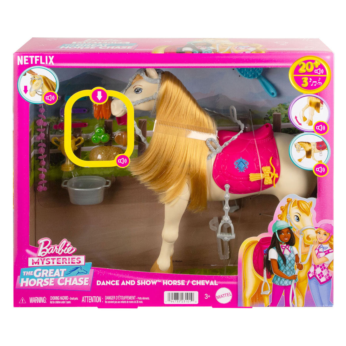 Barbie mysterier den store hestejagt dans og show hest
