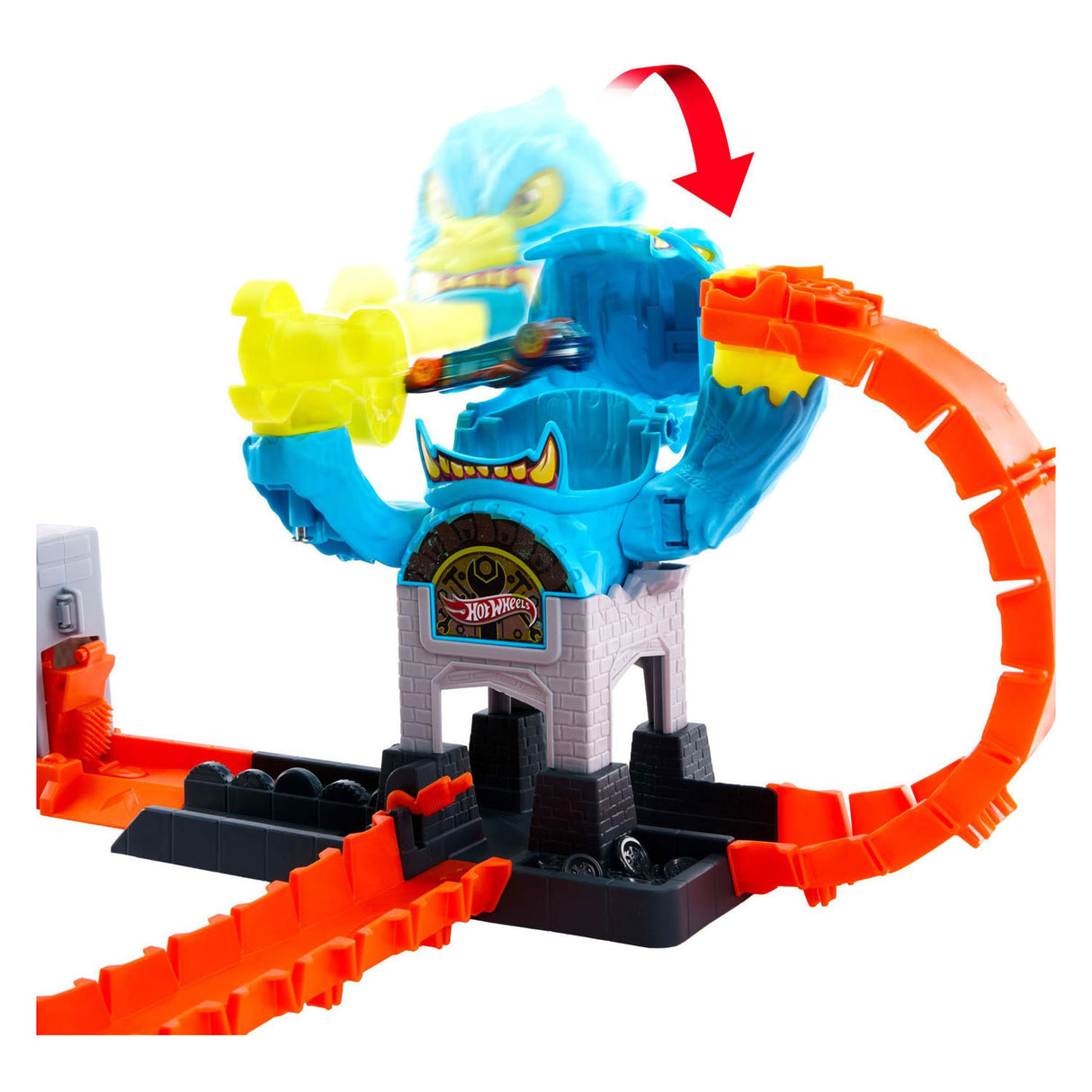 Hot wheels city gorilla angreb legesæt og legetøjsbil