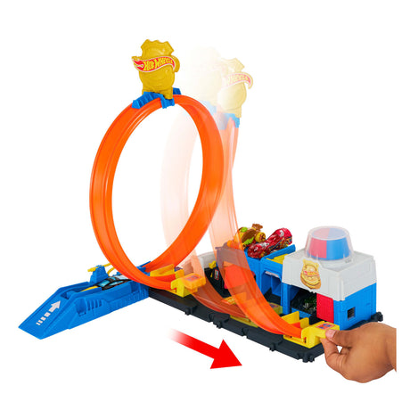 Hot wheels city super politistation - sløjfebane