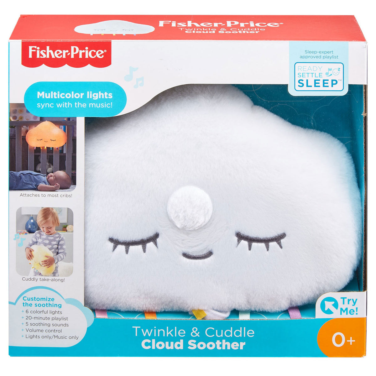 Mattel Cloud Slumber Spiller Sparkle Hugging