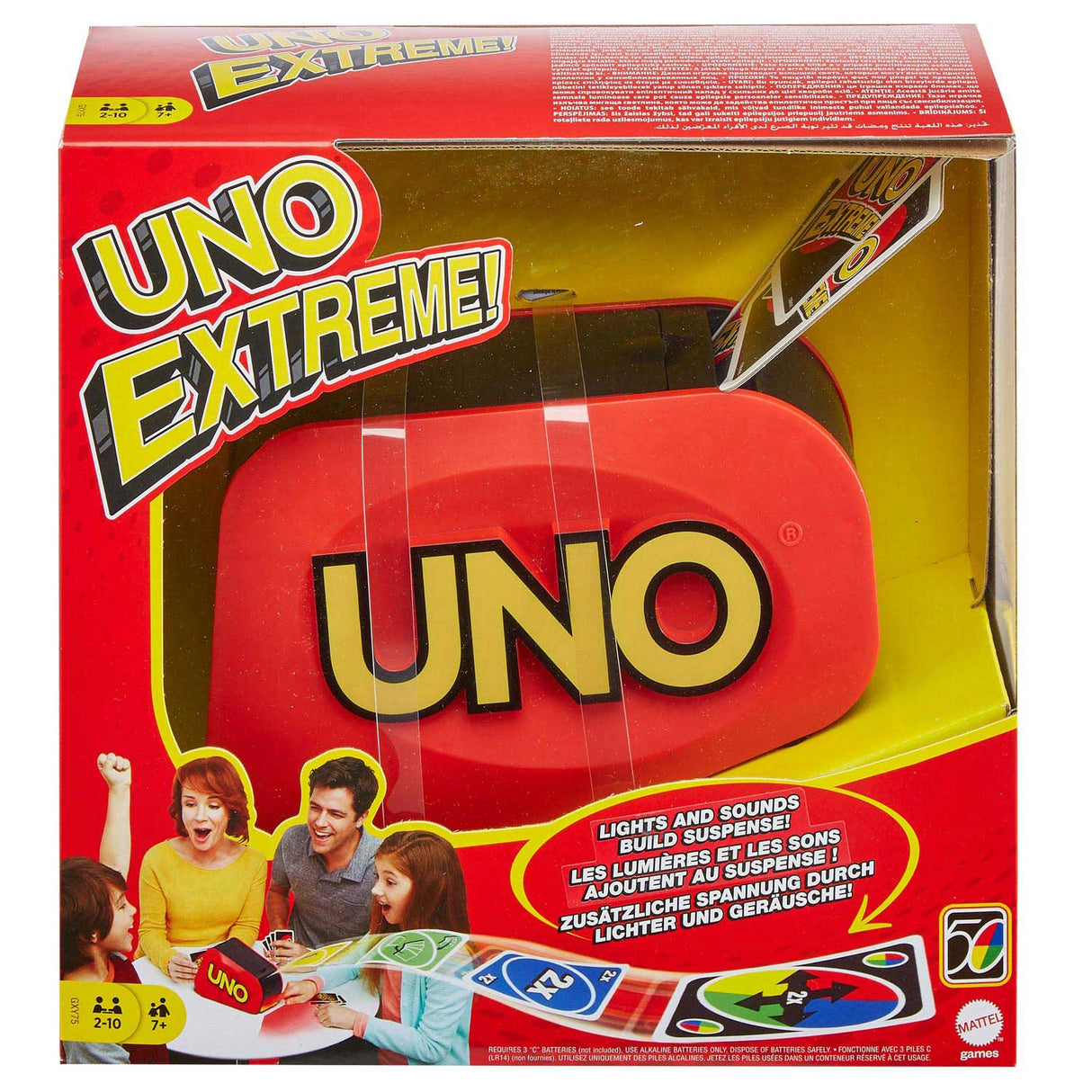 Mattel spil mattel uno extreme