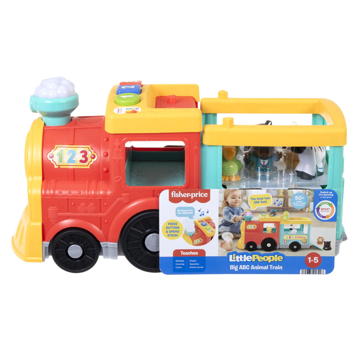 Fisher price fisher-price små mennesker store abc dyretog