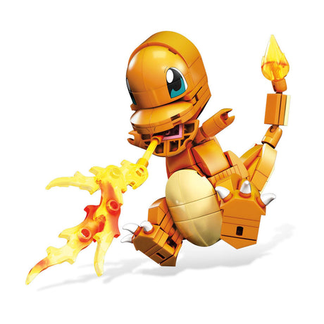 Mega Construct Pokemon Byggesæt - Charmander - 180 stk.