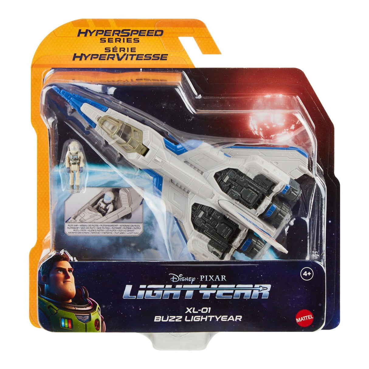 Mattel Lightyear Flight Buzz + XL-01 Spaceship Plane