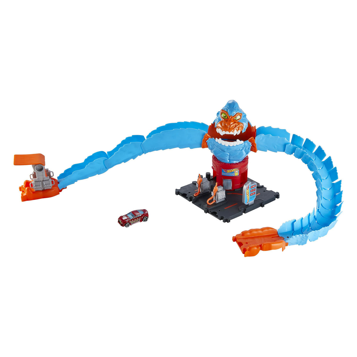 Mattel City Nemesis Lab Bays Station Gorilla Attack