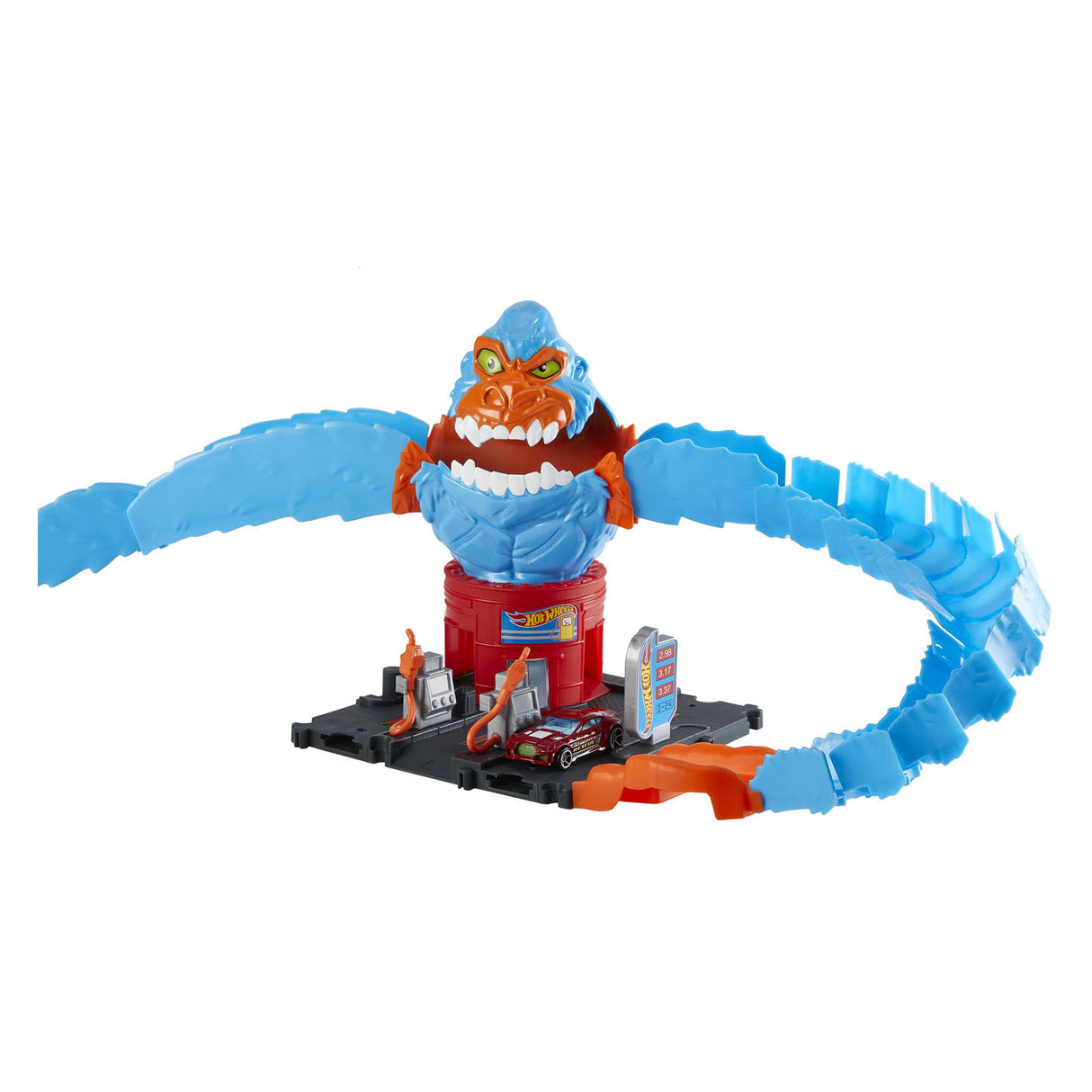 Mattel City Nemesis Lab Bays Station Gorilla Attack