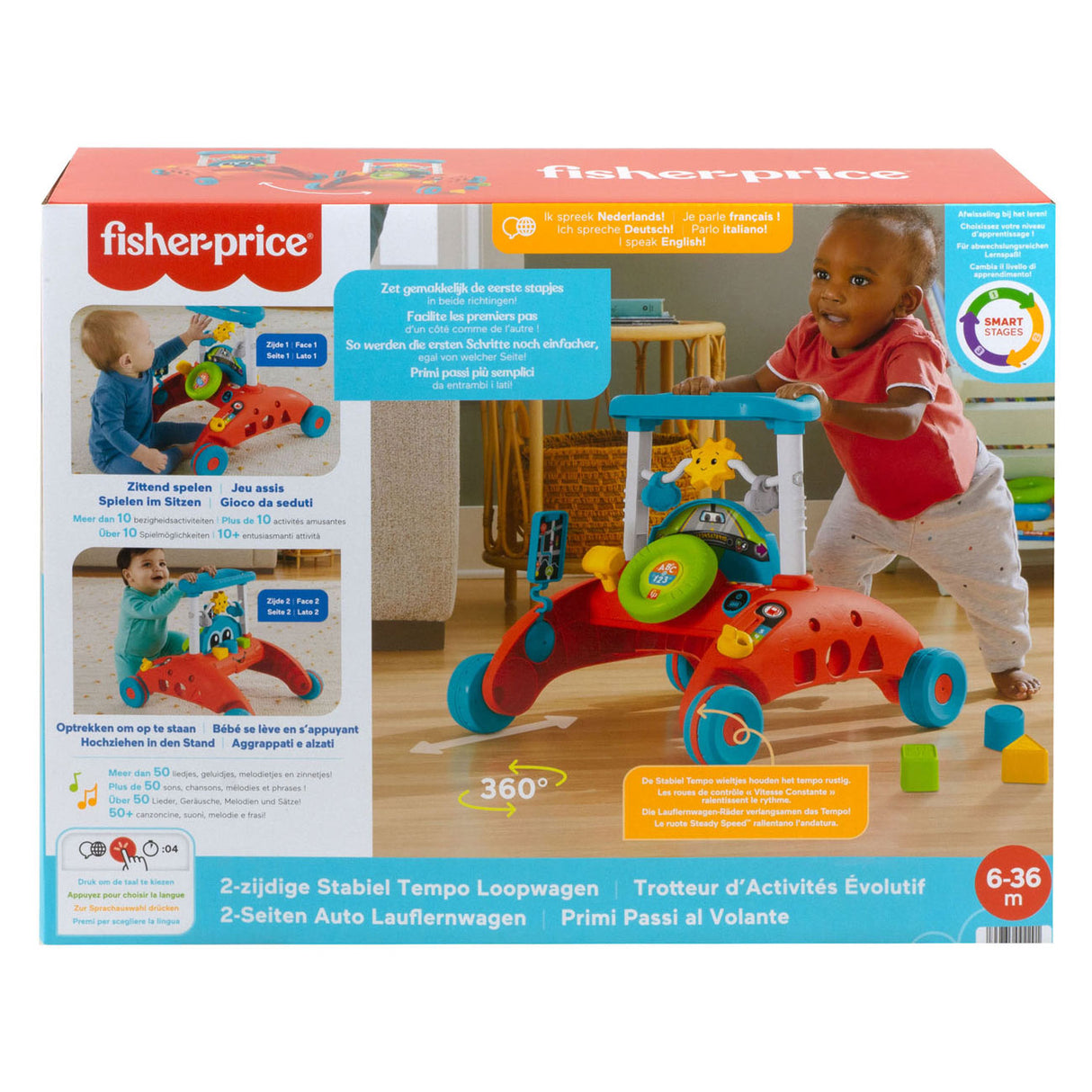 Fisher Price Constant Speed ​​2-Sided Walker
