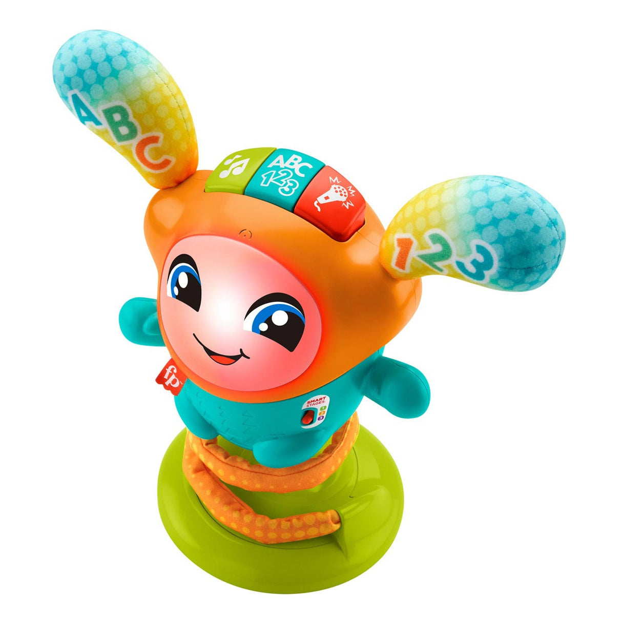 Fisher-price DJ Bouncin Beats Learning Robot - Toddler Toy - Flersproget