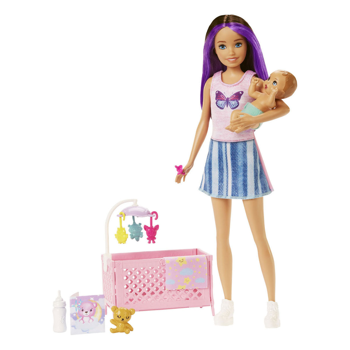 Mattel skipper babysittere med baby