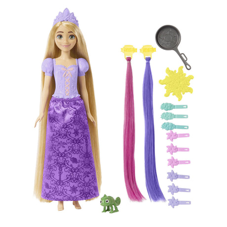 Disney prinsesse rapunzel ekstra langt hår - dukke