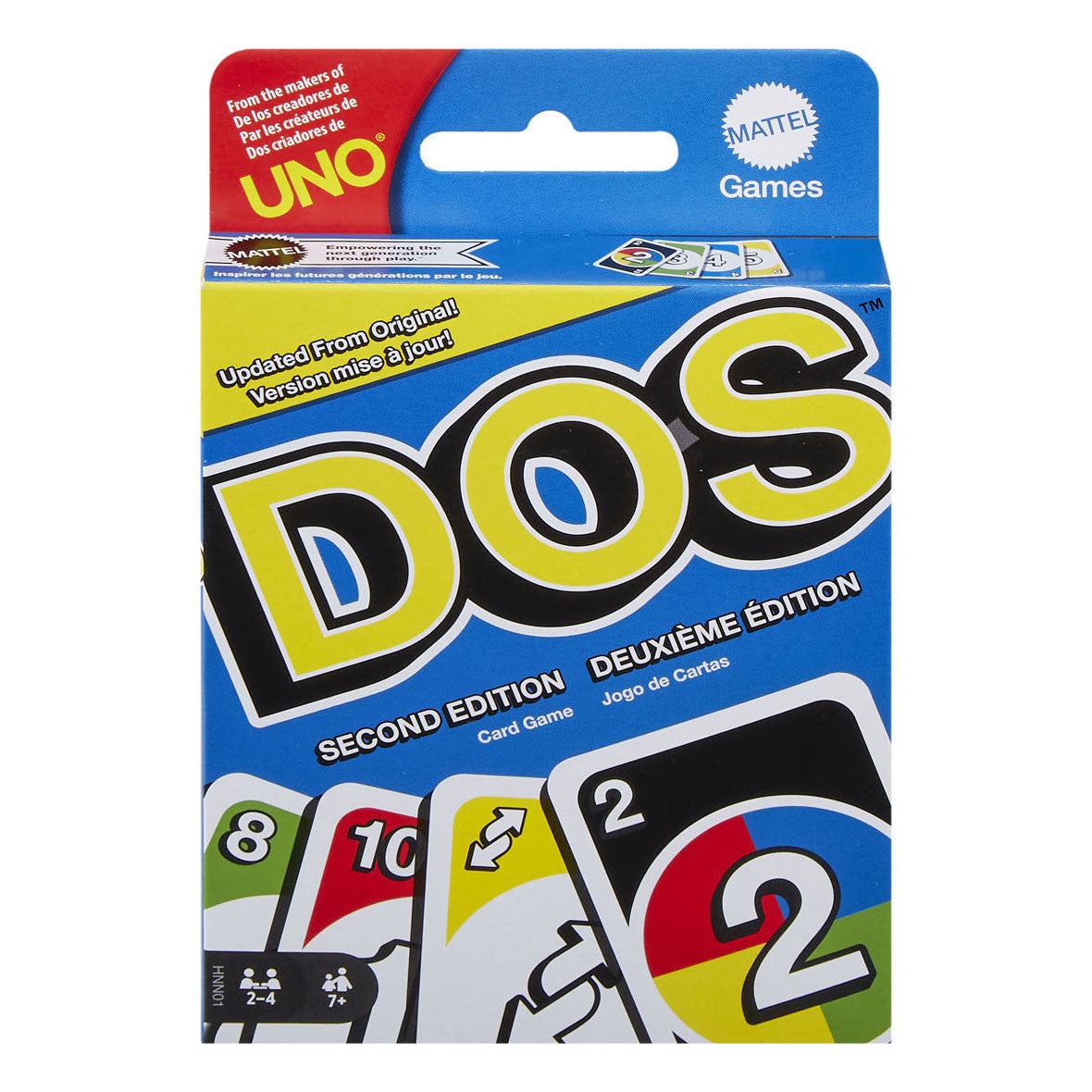 Mattel spil uno dos anden udgave