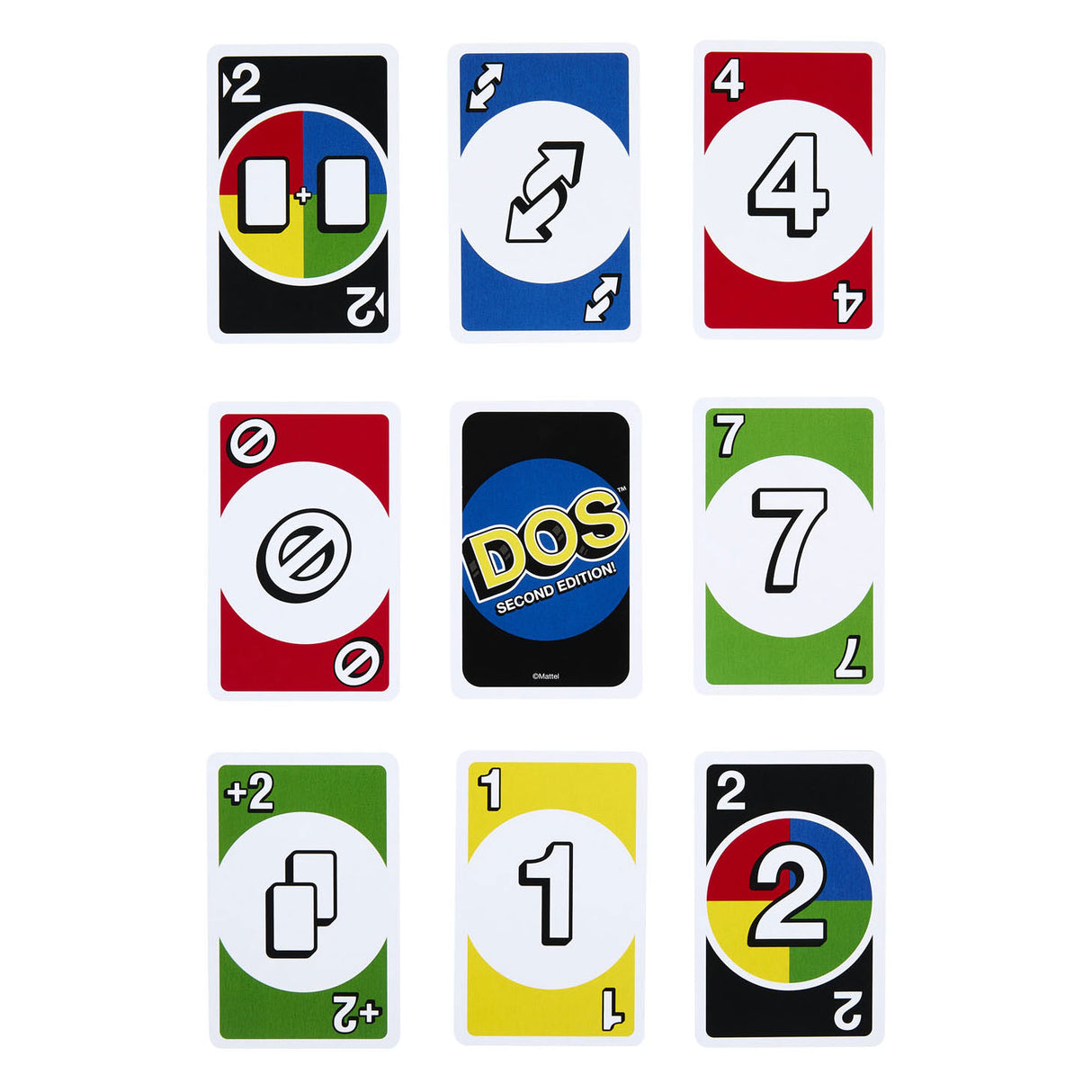 Mattel spil uno dos anden udgave