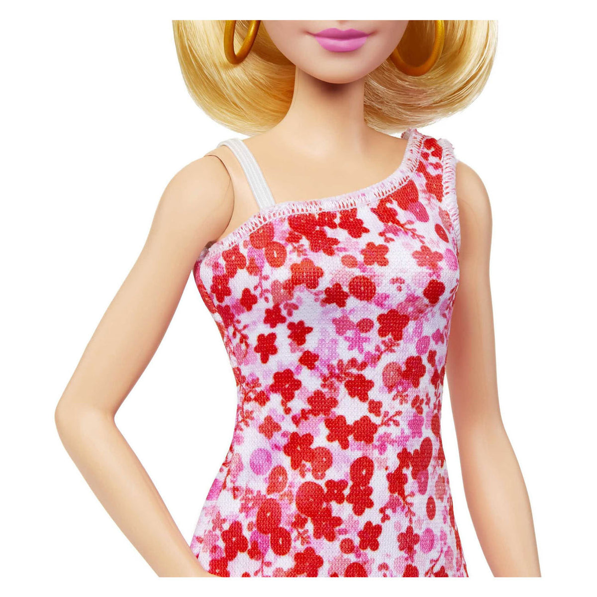 Mattel fashionista pop pink blomsterkjole