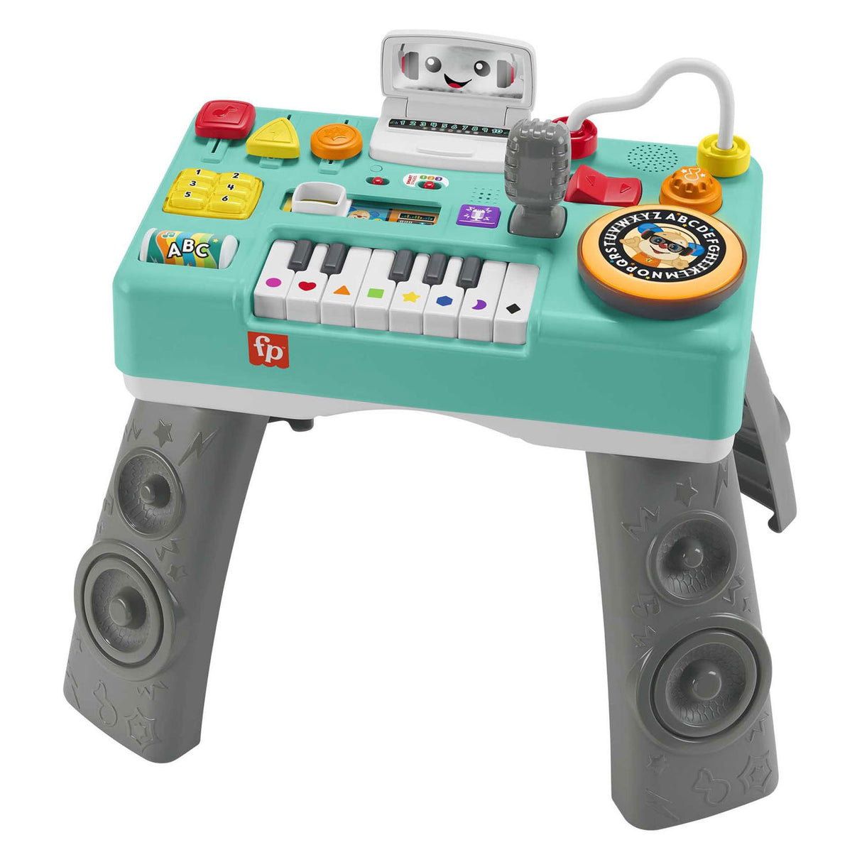 Fisher Price Learning Pleasure Mix og læder DJ -bord