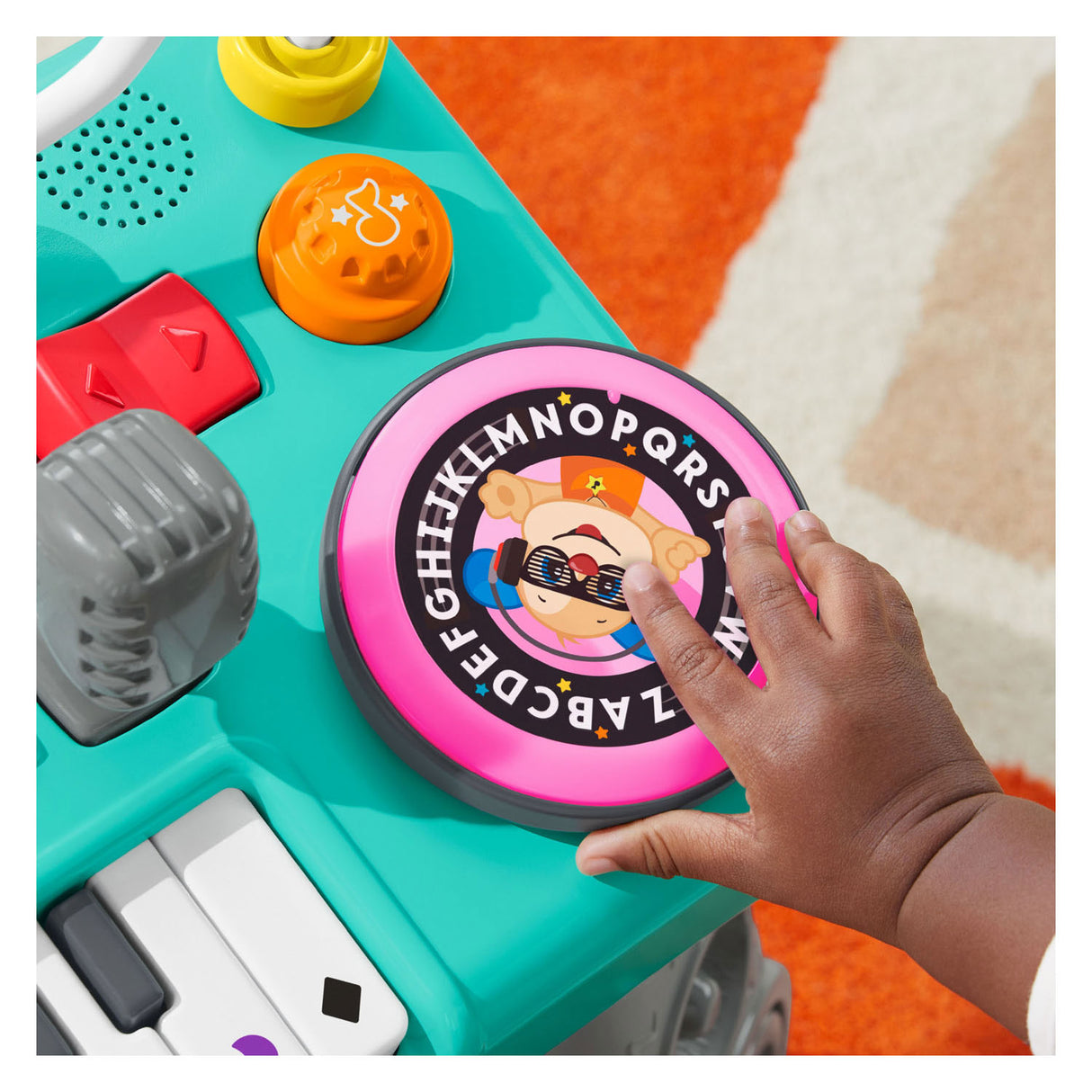 Fisher Price Learning Pleasure Mix og læder DJ -bord