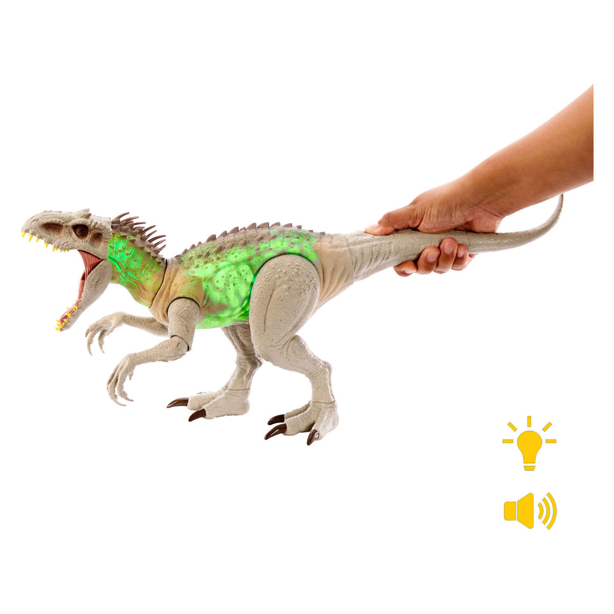 Mattel Jurassic World Camouflage and Fighting Indominus Rex Speel Figur