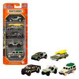 Mattel tændstikæske basic biler, 5 stk.
