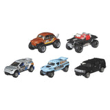 Mattel tændstikæske basic biler, 5 stk.