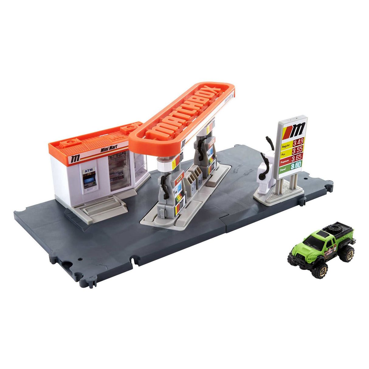 Mattel Matchbox Action Driverse tankstationsspil sæt
