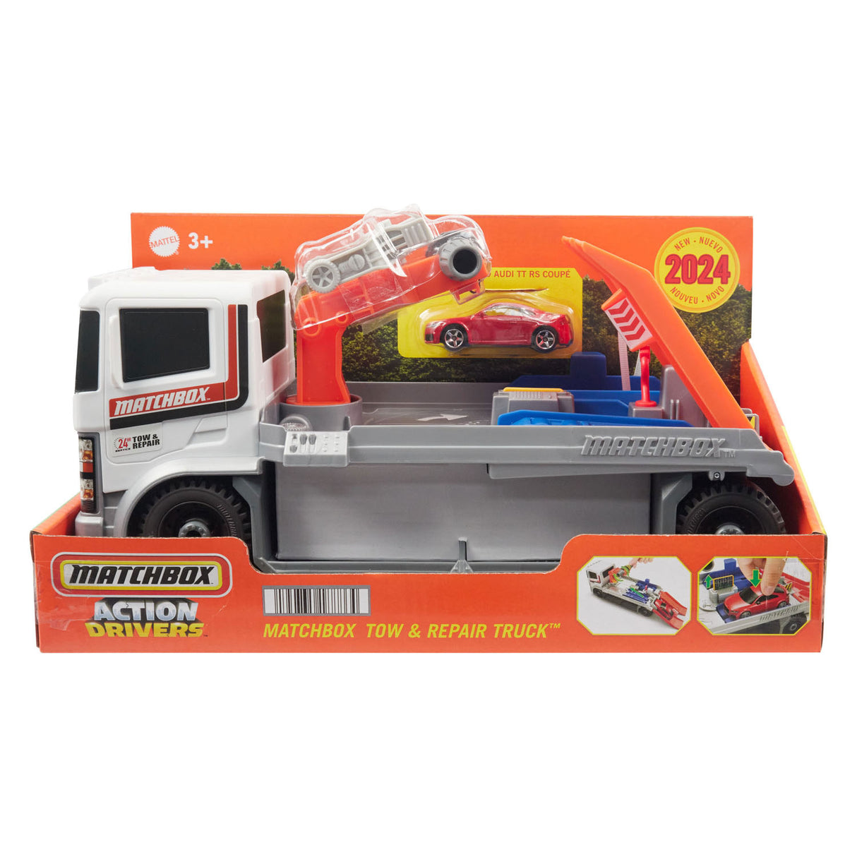 Mattel Matchbox Reperatie- en Takelwagen