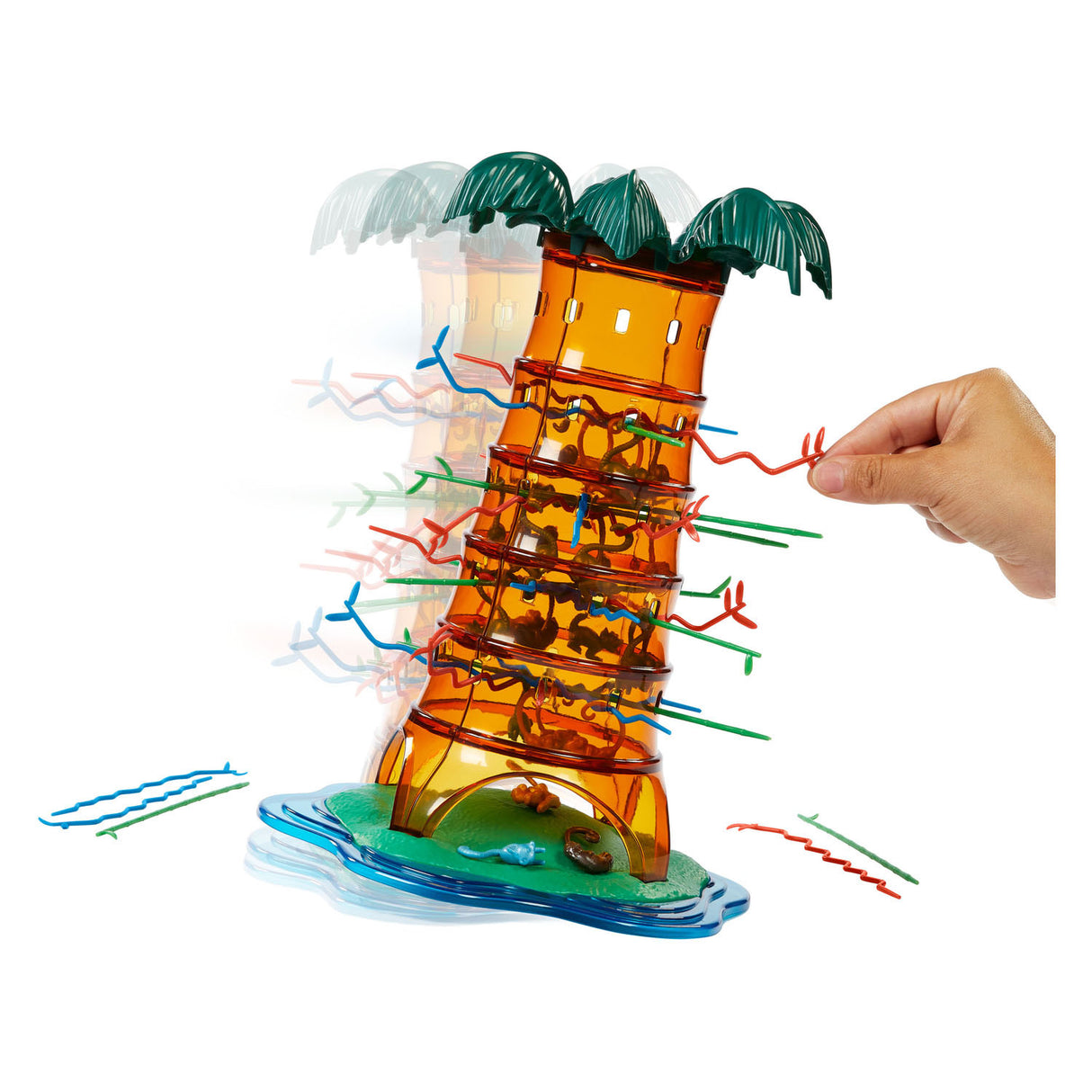 Mattel spil faldende aber gyngende træfest børneleg
