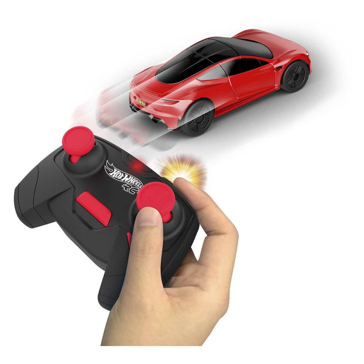 Hot Wheels RC Tesla Roadster styret bil