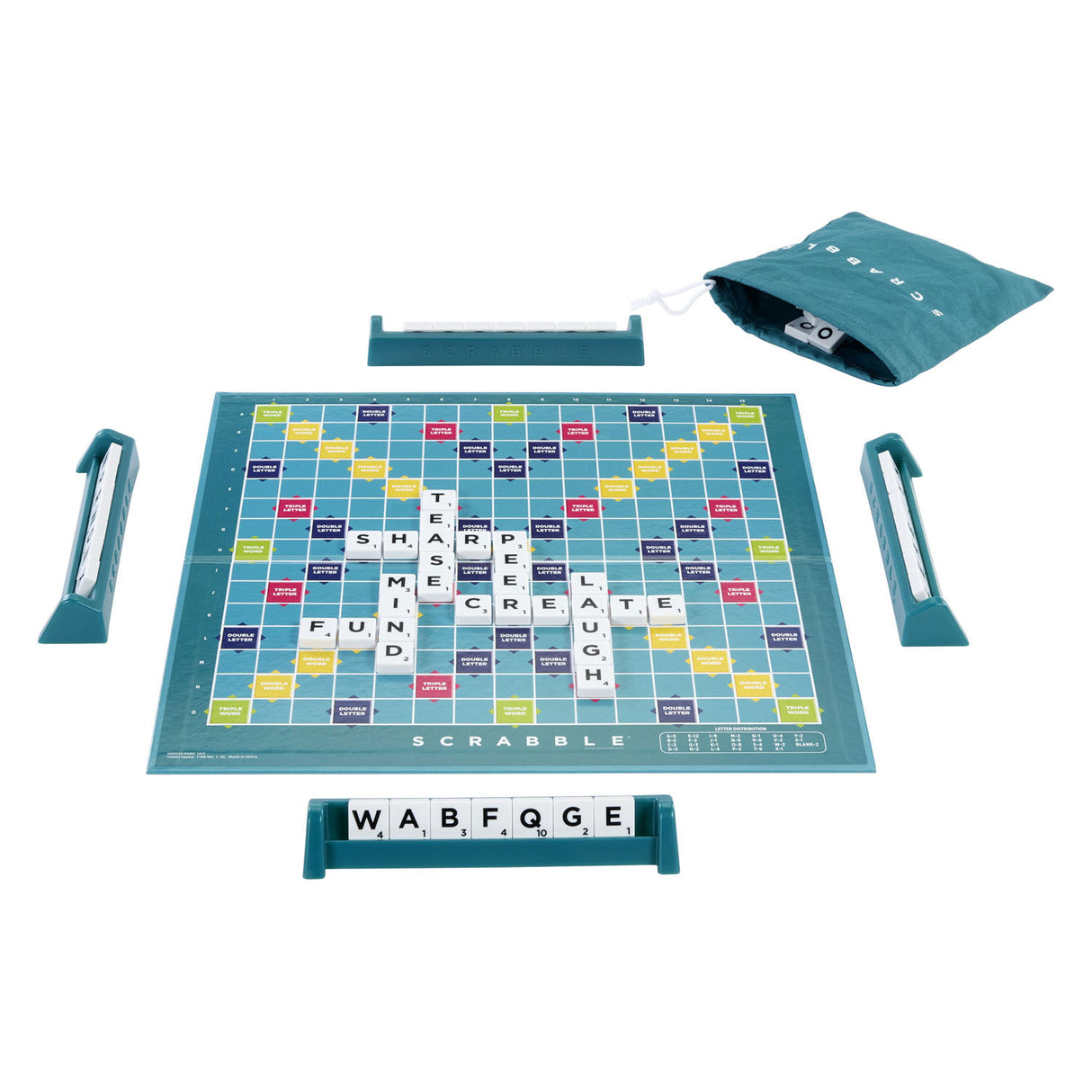 Mattel Scrabble 2i1 brætspil