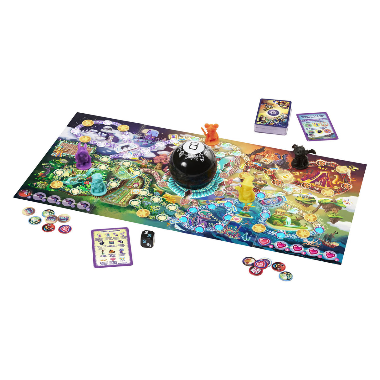 Mattel Magic 8 Ball Board Game - Fransk
