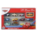 Disney Pixar Mini Racers køretøjer, 10 stk.