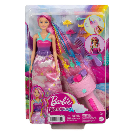 Mattel Barbie Dreamtopia Twist Style Pop med tilbehør