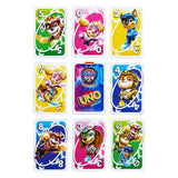 Mattel spil uno junior paw patrulje