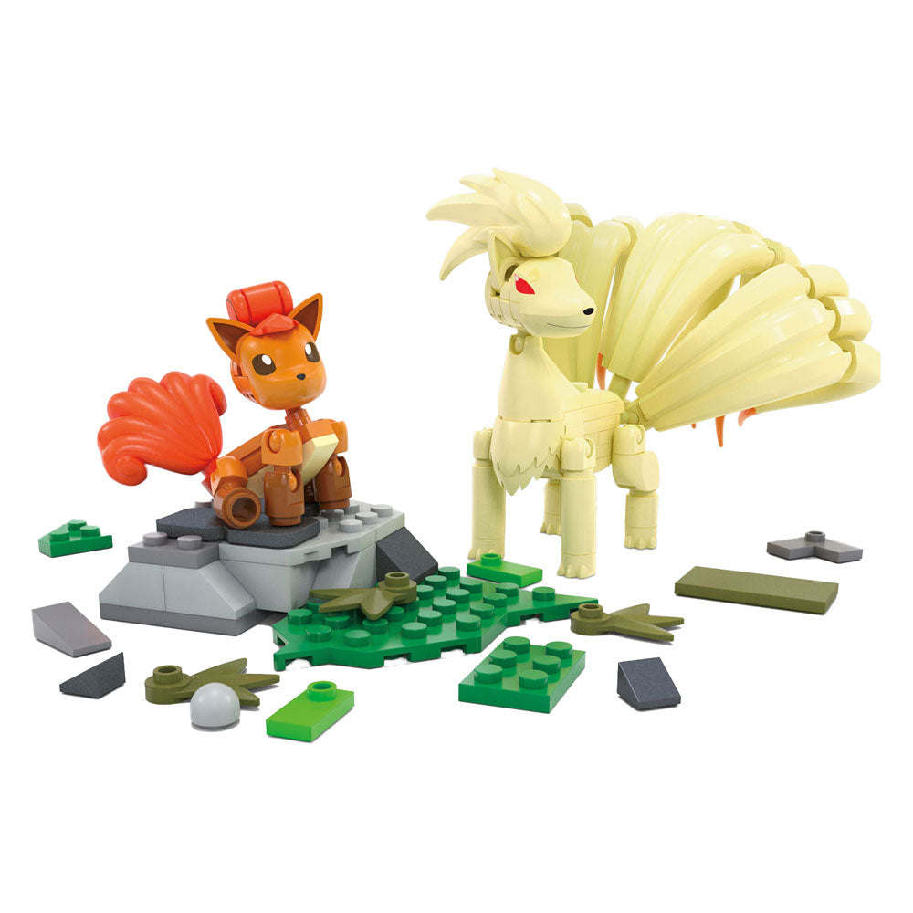 Mattel mega construx pokémon byggesæt - vulpix evolution - 145 stk.